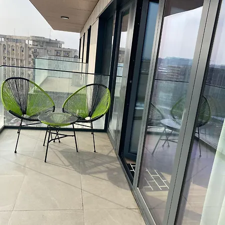 Onyx 57 - Luxurious 10th Floor Cathedral View Balcony 2br 2ba 100m From Marriott Апартаменти Бухарест